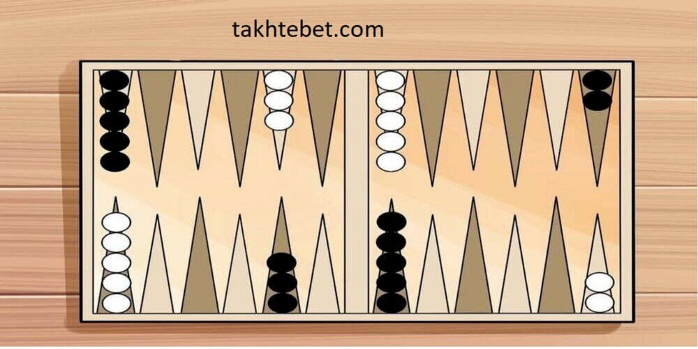 شماره خانه های تخته نرد